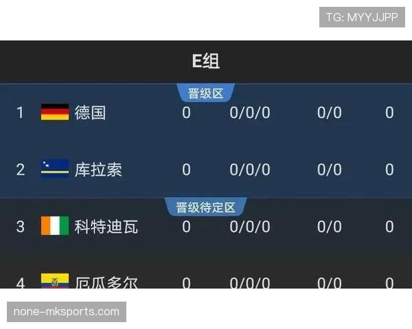世界杯E组球队实力与出线关系